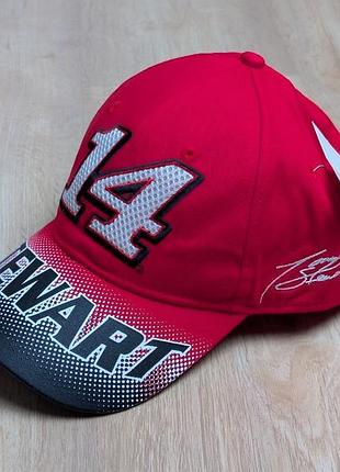 Nascar tony stewart #14 - оригинальная кепка с бирками (новая)
