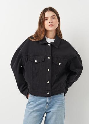 Куртка джинсовая женская veto jeans 190141 s черная (2200005035672)