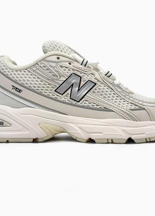 Кроссовки new balance 740 beige