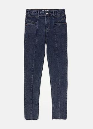 Джинсы skinny женские twin 186607 44 темно-синие (2200004933474)