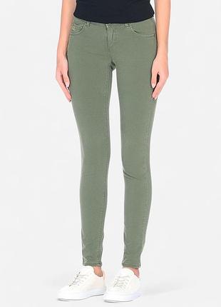 Джинсы skinny женские united colors of benetton 158860 25 хаки (2200004312569)