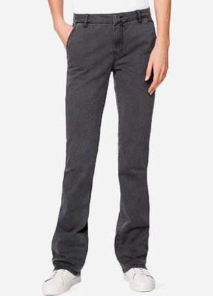 Джинсы slim fit женские united colors of benetton 158903 36 темно-серые (2200004313825)