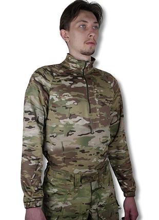 Флисовый реглан «raptor» 250 г/м2, цвет multicam s