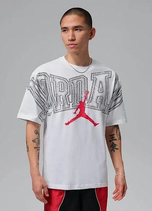 Чоловіча футболка jordan m j new stretch gfx ss crew iq0708-100