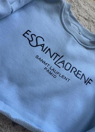Кофта голуба укорочена 6