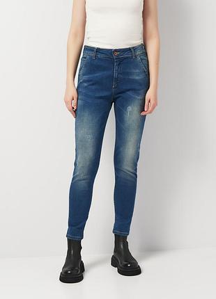 Джинси slim fit жіночі united colors of benetton 158 935 27 сині (2200004314709)