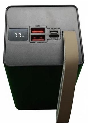 Павербанк 50000 mah unitech / повербанк 50000 зі швидкою зарядкою 22.5w / power bank 50000 / павер банк для телефону та роутера / купить повербанк