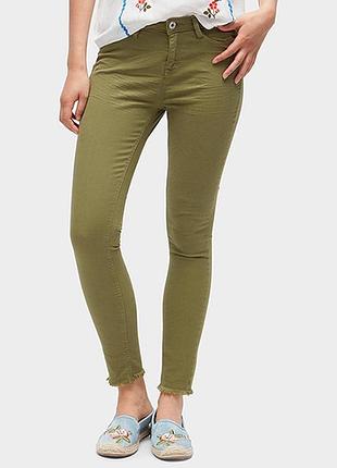 Джинсы skinny женские tom tailor 156536 31 зеленые (2200004374611)