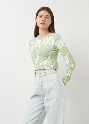 Лонгслив женский forstime 191974 l-xl зеленый (2200005072783)