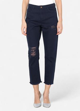 Джинсы slim fit женские united colors of benetton 162814 29 темно-синие (lv2200004425962)