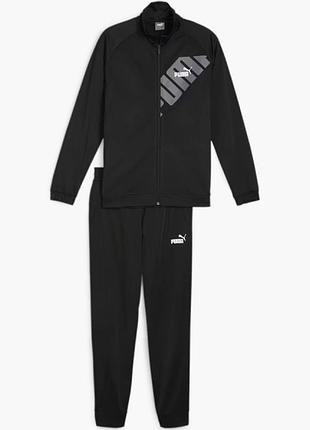 Спортивний костюм чоловічий puma power tracksuit black (678886-01)
