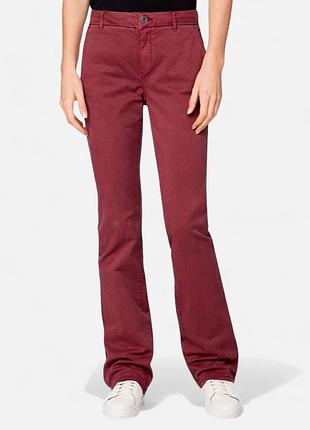 Джинсы slim fit женские united colors of benetton 158902 36 бордовые (2200004313788)