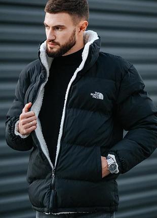 Двухсторонняя куртка the north face black