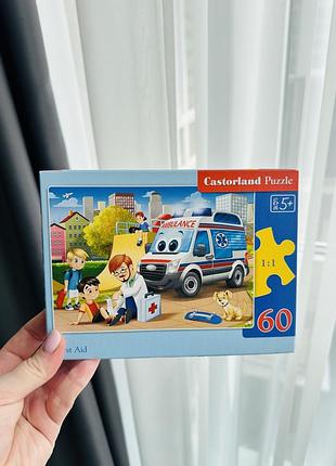 Пазли castorland перша допомога, 60 елементів