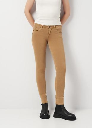 Джинси skinny жіночі united colors of benetton 158 859 28 коричневі (lv2200004312521)