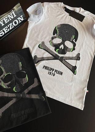 Футболка philipp plein 1978 white xl