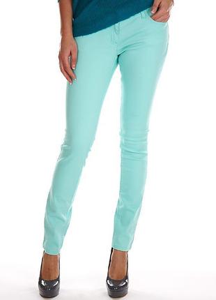 Джинси skinny жіночі tom tailor 167736 28 бірюзові (2200004516417)