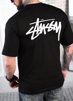 Футболка stussy black тр6877