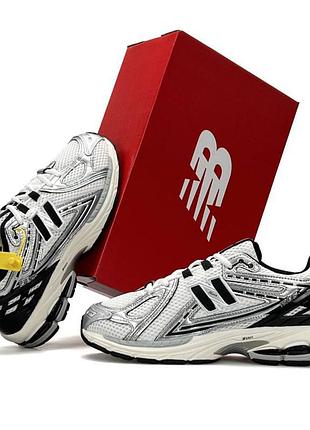 Женские универсальные кроссовки new balance 1906r черно белые легкие из сетки для тренировок летние для ежедневной носки 40