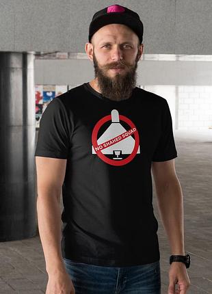 Футболка с принтом «no shahed squad»