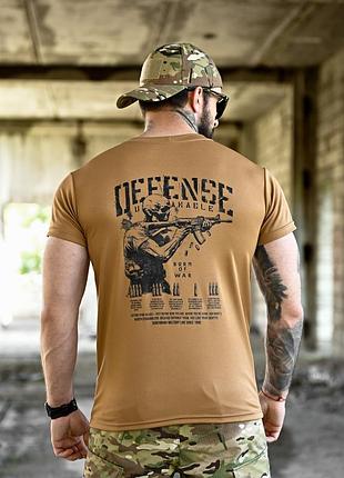 Тактична футболка born of war defense coyotе