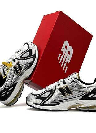 Женские универсальные кроссовки new balance 1906r черно белые легкие из сетки для тренировок летние для ежедневной носки 40
