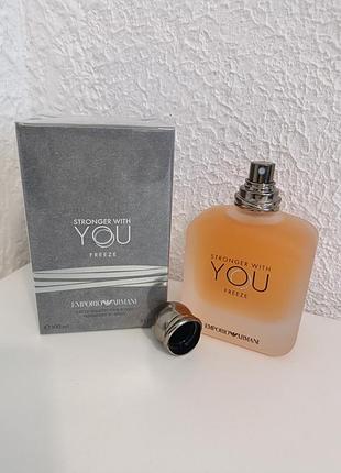 Giorgio armani stronger with you freeze
