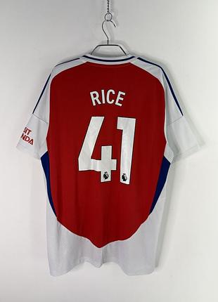 Adidas fc arsenal london 2024/25 #41 declan rice jersey xl size