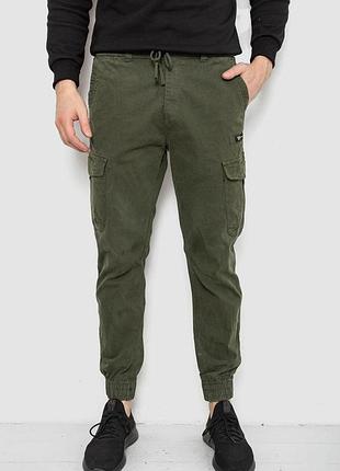 Штаны мужские однотонные, цвет хаки, 244r1693