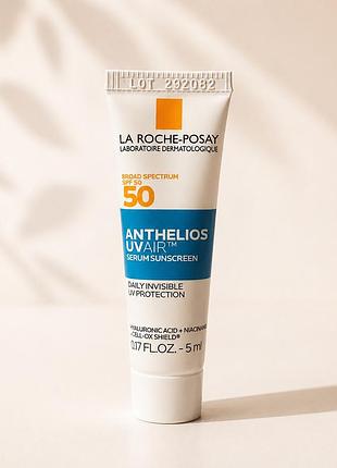 🌞 la roche-posay anthelios uv air spf50+ 5 мл — ультралегкий захист для щоденного догляду