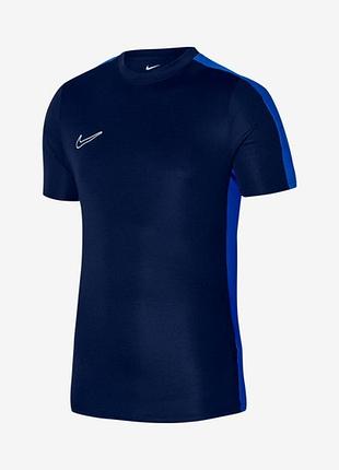 Футболка игровая nike academy 23 top dr1336-451, темно-синий, размер (eu) - xl