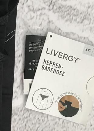 Пляжные трусы плавки slips с карманом для ключей, шнуром livergy. 2xl