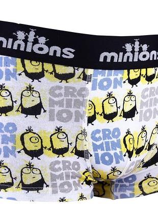 Труси-боксери minions noir - crominion prehistoire білий чоловіки 8-10