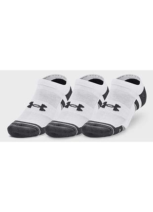 Носки ua performance cotton 3pk ns белый унисекс xl