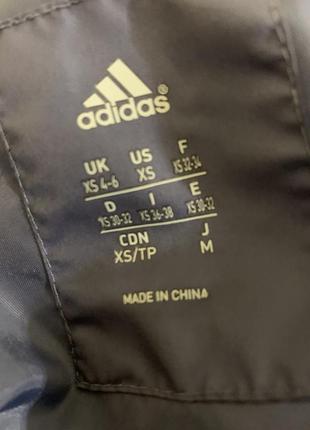 Пуховик с капюшоном, наполнитель пух adidas, пуховик, парка6 фото