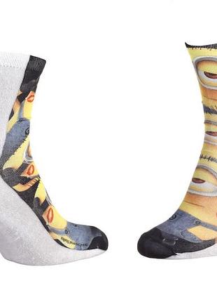 Носки minions minion + trace rouge a levre черный дети 36-41