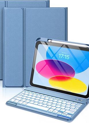 Чехол для клавиатуры vobafe для ipad a16 11-го поколения 2025/10-го поколения 2022 г. (11/10,9 дюйма), 7