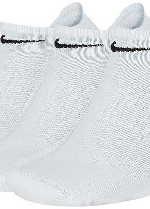 Носки nike u nk everyday cush ns 3pr белый унисекс 34-38