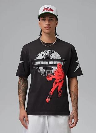 Чоловіча футболка jordan star graphic crew iq0782-045