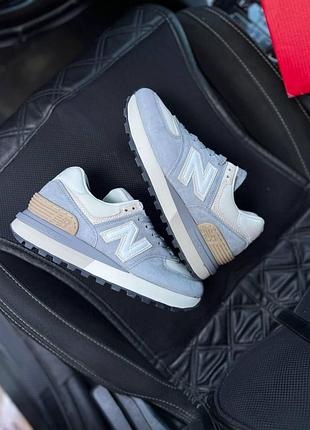 Женские кроссовки нью баланс стильные new balance 574 legacy gray 39