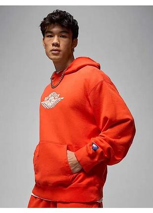 Худі чоловіче air jordan rare air fleece red ib3003-673