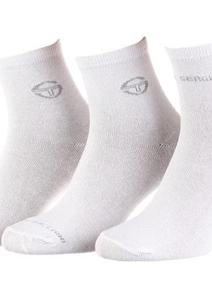 Шкарпетки sergio tacchini 3-pack білий жінки 35-37