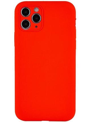 Чехол silk full camera protective (aa) no logo для apple iphone 12 pro max (6.7") красный / red