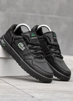 Чоловічі кросівки лакоста т-кліп стильні lacoste t-clip 43