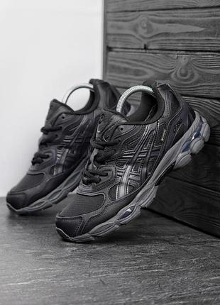 Зимние мужские кроссовки стильные асикс гел нус водонепроницаемые asics gel nyc gore-tex termo 42