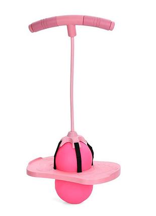 Дитяча іграшка-стрибун "jumper" bambi ms 4425(pink) платформа