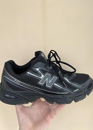 Черные кроссовки new balance 740 (nb 740) 43 размер, оригинал