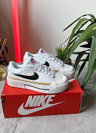 Женские кроссовки найк коурт легасы nike court legacy lift white 39