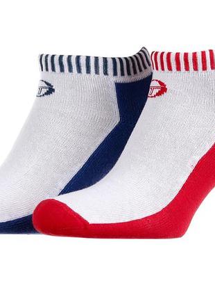 Шкарпетки sergio tacchini 3-pack червоний, синій жінки 36-40