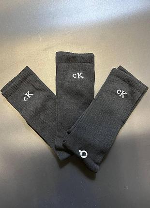 Носки calvin klein black 12 пар.